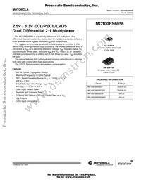 MC100ES6056DT Datasheet Cover