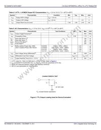 MC100ES60T23EFR2 Datasheet Page 3