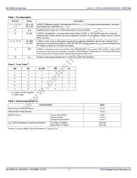 MC100ES6130EJR2 Datasheet Page 2