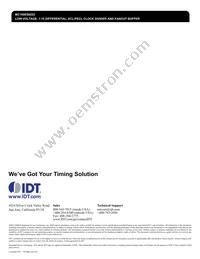 MC100ES6222AER2 Datasheet Page 11