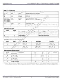 MC100ES6226ACR2 Datasheet Page 3