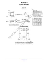 MC100LVEL11MNR4G Datasheet Page 6