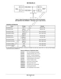 MC100LVEL12MNR4G Datasheet Page 4