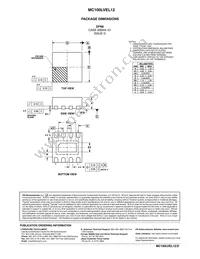 MC100LVEL12MNR4G Datasheet Page 7