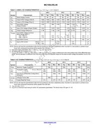 MC100LVEL40DWR2G Datasheet Page 4