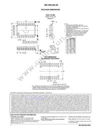 MC100LVEL40DWR2G Datasheet Page 6