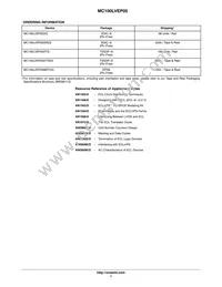 MC100LVEP05DR2G Datasheet Page 7