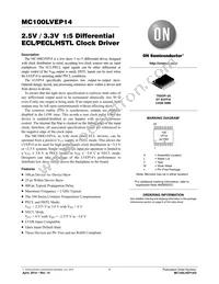 MC100LVEP14DTR2 Datasheet Cover