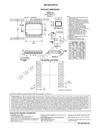 MC100LVEP14DTR2 Datasheet Page 7