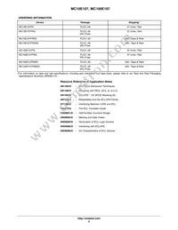 MC10E107FNR2G Datasheet Page 6