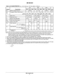 MC10E1651FNR2G Datasheet Page 4