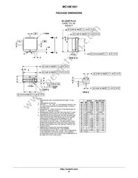 MC10E1651FNR2G Datasheet Page 8