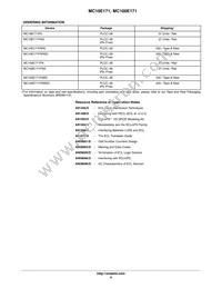 MC10E171FNR2G Datasheet Page 6