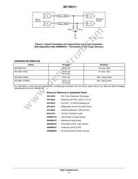 MC10E411FNR2G Datasheet Page 6