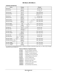MC10EL12DTR2G Datasheet Page 5