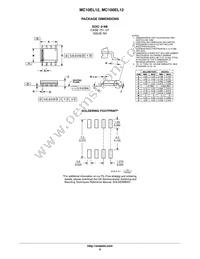 MC10EL12DTR2G Datasheet Page 6