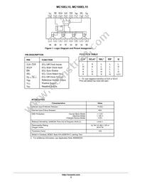 MC10EL15DG Datasheet Page 2