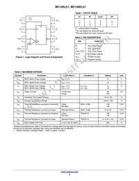 MC10EL51DTR2G Datasheet Page 2