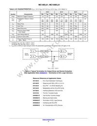 MC10EL51DTR2G Datasheet Page 5