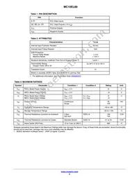 MC10EL89DTR2G Datasheet Page 2