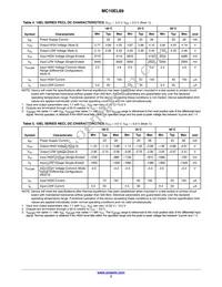 MC10EL89DTR2G Datasheet Page 3