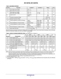 MC10EP08DTR2G Datasheet Page 3