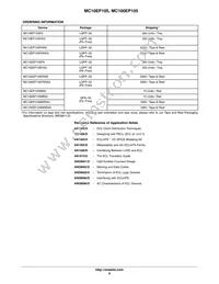 MC10EP105MNR4G Datasheet Page 9