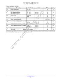 MC10EP142MNR4G Datasheet Page 6