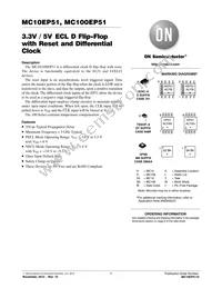 MC10EP51MNR4G Datasheet Cover