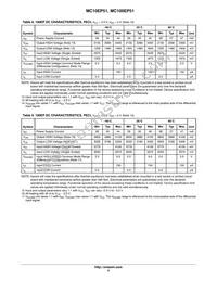 MC10EP51MNR4G Datasheet Page 5