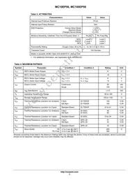 MC10EP56MNTXG Datasheet Page 3