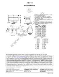 MC10H101PG Datasheet Page 5