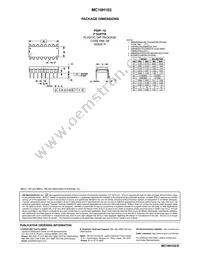 MC10H103PG Datasheet Page 6