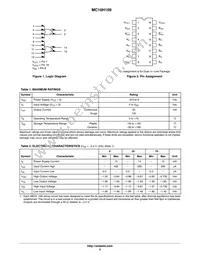 MC10H109PG Datasheet Page 2