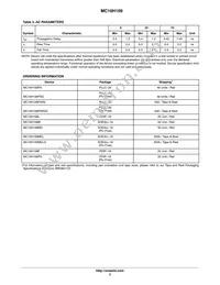 MC10H109PG Datasheet Page 3