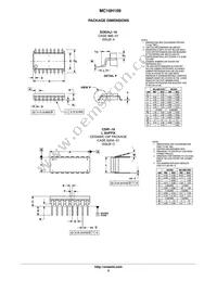 MC10H109PG Datasheet Page 5