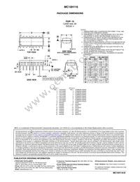 MC10H116MELG Datasheet Page 5