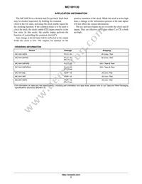 MC10H130PG Datasheet Page 3
