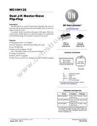 MC10H135PG Datasheet Cover