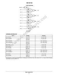 MC10H158PG Datasheet Page 3