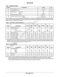 MC10H159PG Datasheet Page 2
