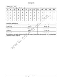 MC10H171PG Datasheet Page 3
