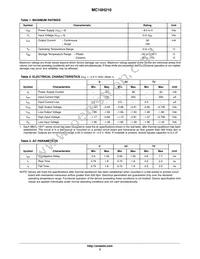 MC10H210PG Datasheet Page 2