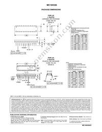 MC10H330PG Datasheet Page 5