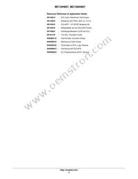 MC10H607FNG Datasheet Page 5