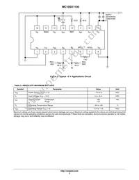MC10SX1130DR2G Datasheet Page 3