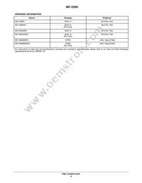 MC12095MNR4G Datasheet Page 6