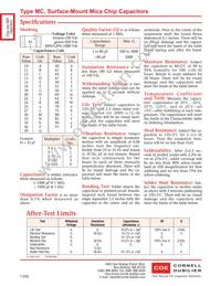 MC12FA151F-T Datasheet Page 3