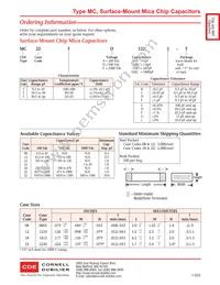 MC12FA151F-T Datasheet Page 4