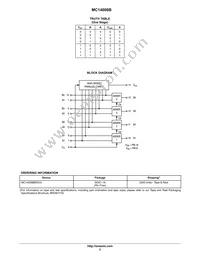 MC14008BDR2G Datasheet Page 2